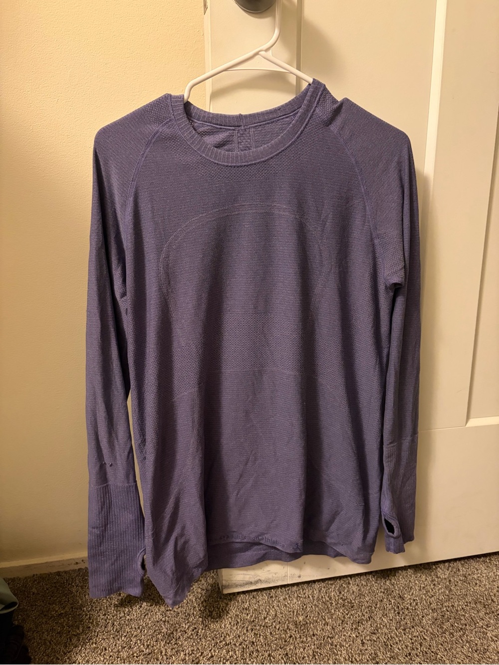 lululemon athletica Women's Long Sleeve Crew - Lavender Purple